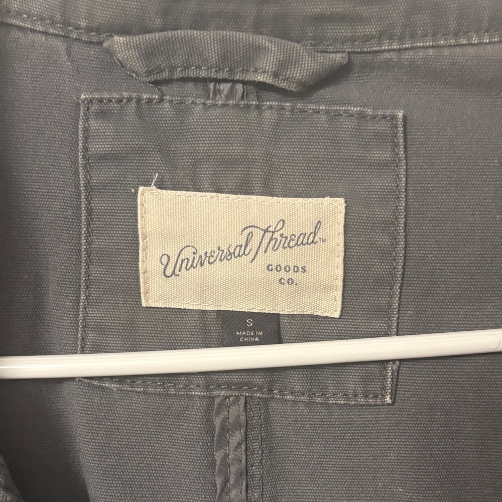 Universal Thread Dark Gray Utility Jacket - image 3